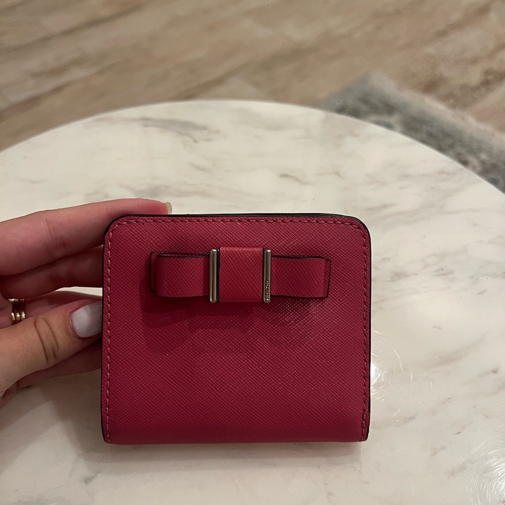 Coach pink wallet